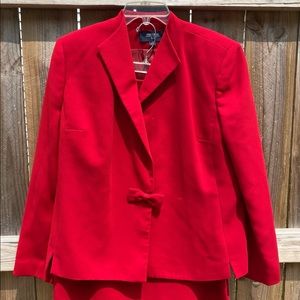 2 piece Red Suit